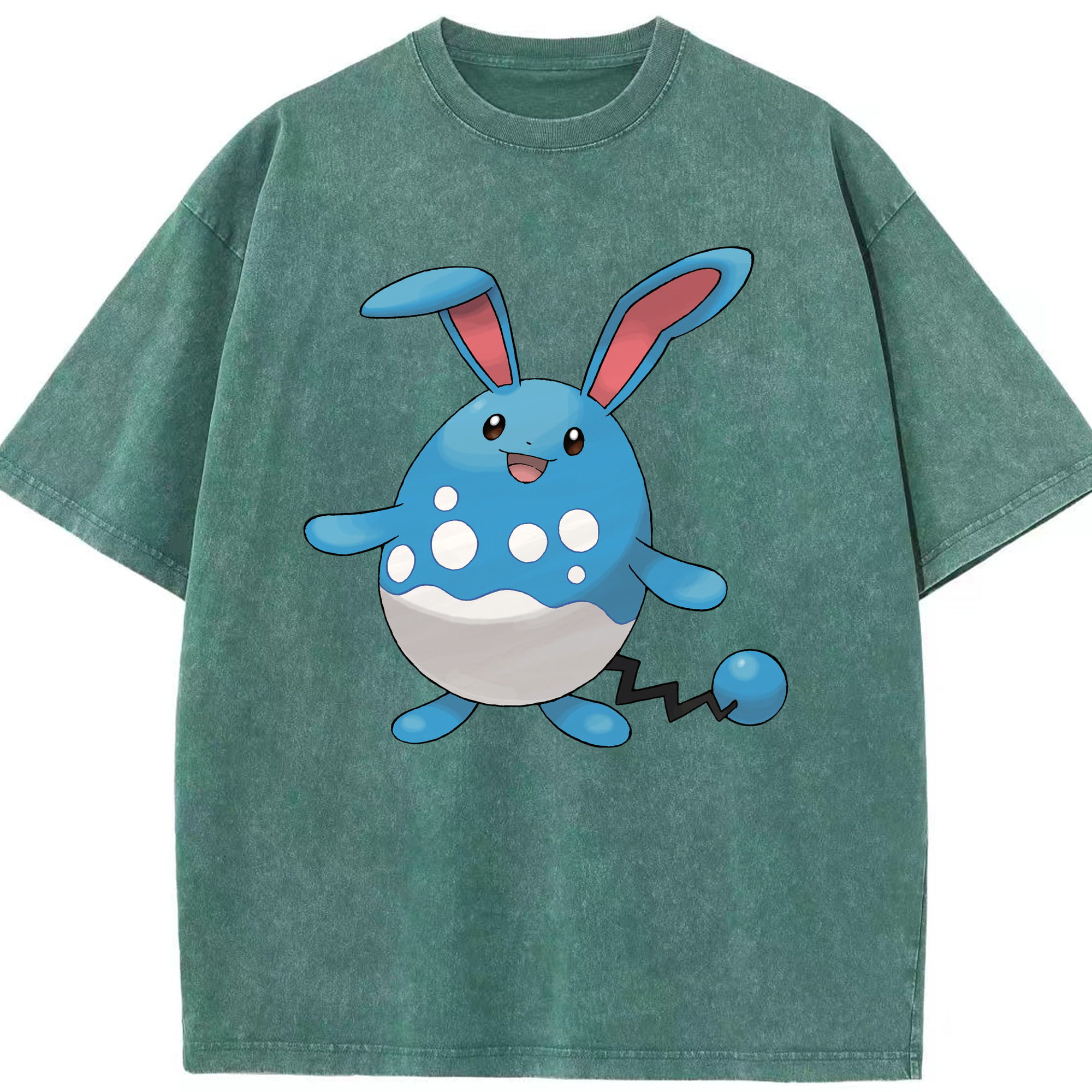 （画像用） ポケットモンスター Pokémon 綿100% ヴィンテージ風 半袖Tシャツ（フロントプリント）
